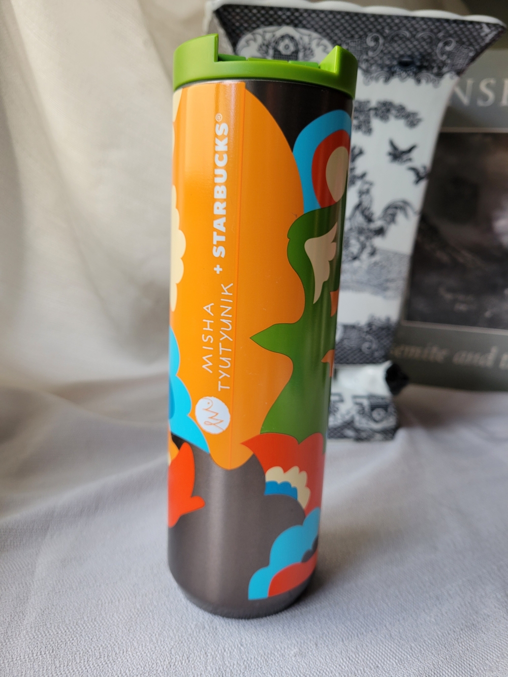 Misha Tyutyunik x Starbucks Colorful Floral Tumbler